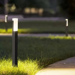 Lampes solaires LED pour pelouse, éclairage extérieur étanche pour jardin, allée, aménagement paysager, villa, cour, lampadaire de sol - Product Image 4