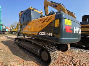 2024 Hyundai Excavator Original Hyundai Brand Importado de Corea Digger 22ton 225 Excavadoras usadas con buen precio para la venta - Product Image 3