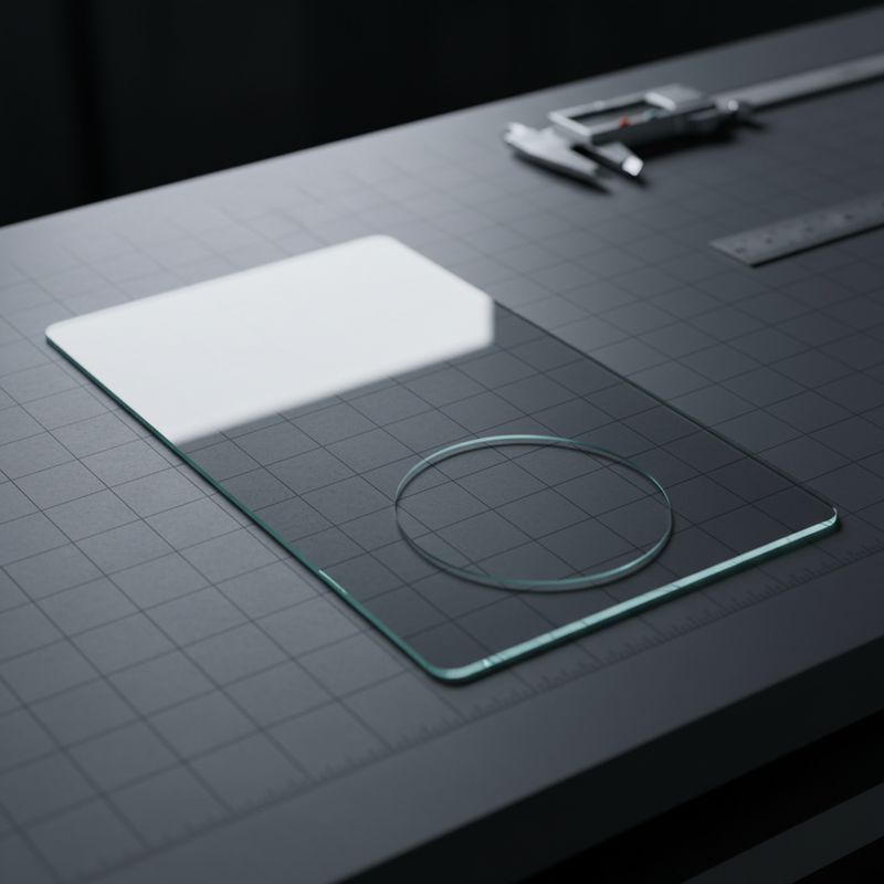 High Transparency Ultra Thin Electronic Glass