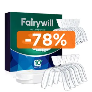 Fairywill FW 446 שיניים נחירות להפסיק פה מכשיר משמר לחריקת שיניים Bruxism הידוק לטחון ביס סד
