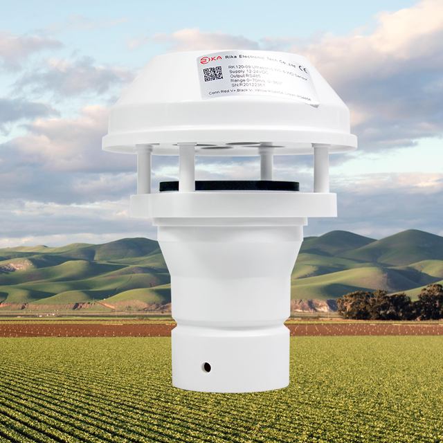 RK120-09 Ultrasonic Wind Sensor with Optional Atmospheric Pressure 300-1100hPa IP65 for Automatic Weather Station Monitoring