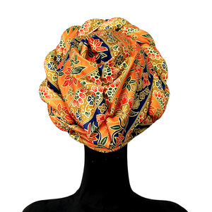 OEM Chapeau-foulard chaud et tendance, imprimé ethnique, avec tresses torsadées, motif bouquet tressé croisé, et fonction bandeau - Product Image 4