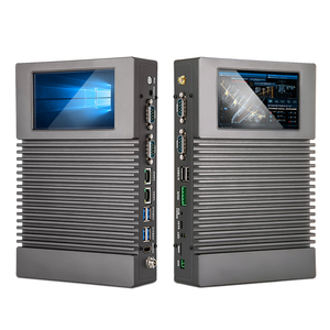 Nhỏ nhỏ PC Windows 10 Intel i3 Bộ vi xử lý 68GB 128GB đĩ<span class=keywords><strong>a</strong></span> cứng 4GB DDR4 RAM Mini Pocket máy tính công nghiệp PC - Product Image 1