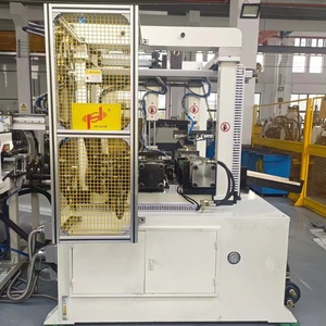 Đôi đầu servo thép không gỉ tự động điện Độ chính xác cao đồ nội thất ống Ống dẹt đấm và máy uốn - Product Image 3