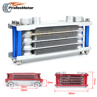 Radiateur de refroidissement à huile pour moteur de puissance en aluminium 110cc 125cc 140cc pour VTT, moto tout-terrain et quad, neuf, garantie de 3 mois