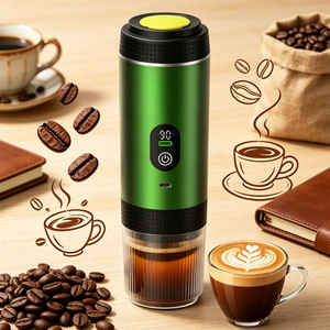 OEM Factory Fast Brewing <b>Coffee</b> Pod Machine <b>Portable</b> 20 Bar Pressure Rechargeable Espresso <b>Maker</b> Compact Design for Travel Home - Product Image 3