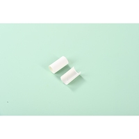 Pailles courtes biodégradables blanches en gros, tubes en papier jetables pour cigarettes