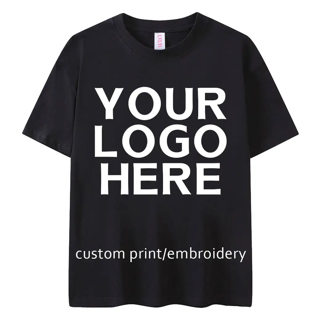 Customized T-shirts Casual style and Printing Woven Knitted Young Short-sleeved Men