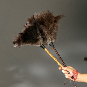 Zhuqi Pavilion Feather Duster Irregular <b>Head</b> Anti-static For Furniture Cleaning - Product Image 2