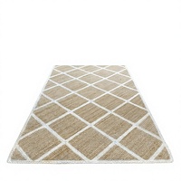 Tapis et moquette en jute naturelle, écologiques, tissés, style rustique, décoration intérieure, tapis pour salon et chambre, fabriqué au Bangladesh