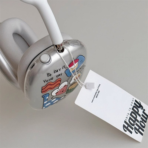 Convient pour Apple <span class=keywords><strong>airpods</strong></span> Max Cartoon Dinosaur world housse de protection pour casque monté sur la tête <span class=keywords><strong>coque</strong></span> transparente de protection - Product Image 5