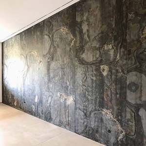 S <b>White</b> Slate Stone Veneer Wall Cladding <b>Panels</b> Textured Finish Natural Surface Eco-Friendly Durable Interior Kitchen Park - Product Image 3