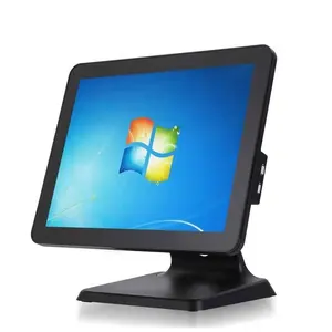Núcleo de ferragens i5 pos i3 i7 pc desktop, tudo em uma tela sensível ao toque, pagamento de dinheiro, registrador offline máquina pos