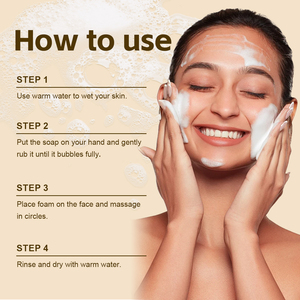 Xà phòng làm trắng da, trị thâm nám, chiết xuất nghệ và acid kojic dipalmitate chính hãng OEM - Product Image 5