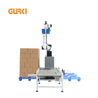 Palettiseur collaboratif GURKI GPM-R35HGD, leader de l'industrie, avec une charge utile de 35 kg et une vision LiDAR 3D pour la manutention de charges multi-boîtes