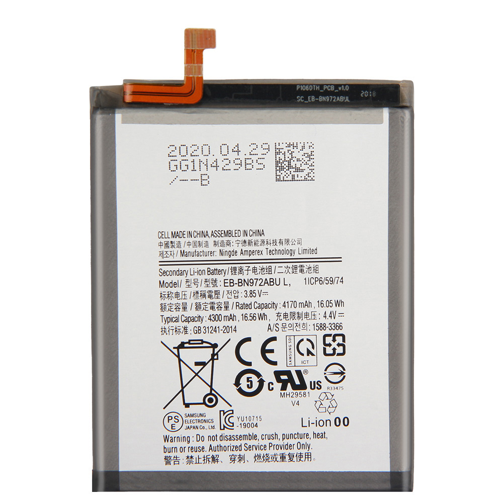 100% brand new Original Mobile Phone Battery for galaxy note 10plus samsung