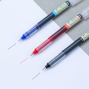ปากกาลูกลื่นแบบน้ำหมึกสีดำ ปลายเข็ม ยี่ห้อ Carradi Stationery บรรจุ 100 ด้าม สำหรับใช้งานทั่วไป - Product Image 4