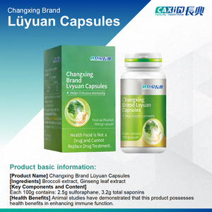Lvyuan Capsules <span class=keywords><strong>Broccoli</strong></span>-<span class=keywords><strong>extract</strong></span>, Ginsengblad-<span class=keywords><strong>extract</strong></span>, elk 100g, bevat: 2,5g Sulforafaan, 3,2g totaal saponinen - Product Image 2
