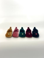 Vintage fluwelen Mary Jane-schoenen voor kinderen, balletflats met fruitborduurwerk en ronde neus voor dagelijks gebruik op bruiloften en verjaardagen