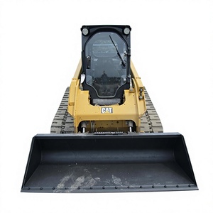 รถตักล้อยางตีนตะขาบ CAT 299D3 มือสอง สำหรับงานจัดสวนในฟาร์ม งานรื้อถอน และงานก่อสร้างในพื้นที่แคบ - Product Image 6