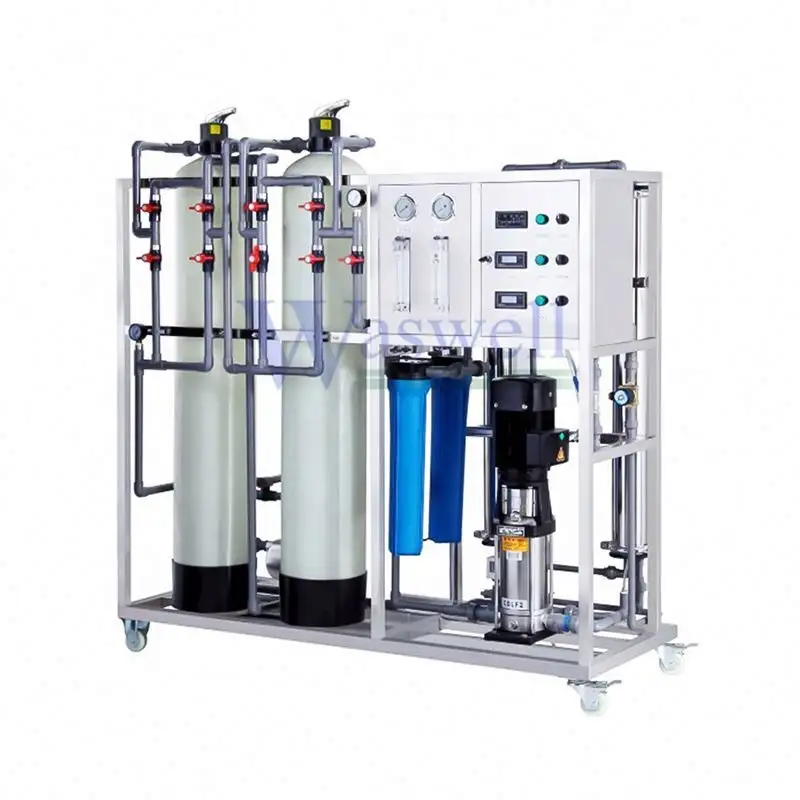 Per Uur Omgekeerde Osmose Waterzuiveringssysteem Zuivering Installatie 300 Liter Per Uur Fles Waterbehandeling Machine Filter