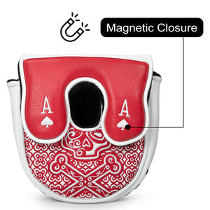 High Quality Golf Mallet <b>Putter</b> <b>Head</b> <b>Cover</b> Soft Touch Golf <b>Putter</b> <b>Cover</b> PU Leather Mallet Golf Headcover - Product Image 6