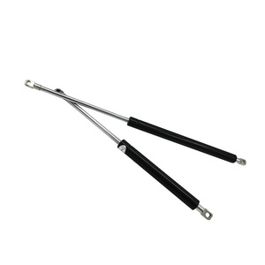 Tige de support à ressort à gaz 320mm 530mm 570mm 580mm Noir Durable Amortisseur télescopique pour porte d'armoire - Product Image 1