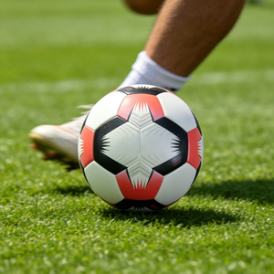 Pallone da <span class=keywords><strong>Calcio</strong></span> F5-9900 di Grado Torneo, in PU Testurizzato a Punti, Termosaldato, Misura 5, Pallone Professionale per Partite su AG FG TF - Product Image 6