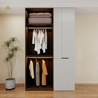 Armoire Modulaire Démontable pour Hôtels et Appartements, Installation Facile, Montage Sans Outil, Vente en Gros pour Détaillants