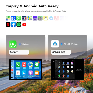 Dasaita Carplay Android Màn Hình Xe Đài Phát Thanh Stereo Đa Phương Tiện Navigation Xe DVD Player Cho Chevrolet Spark Đánh 2020 Đơn Vị Đứng Đầu - Product Image 3