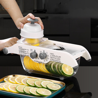 Dernier hachoir à main en gros sans fil Portable fruits multifonctionnel légumes pamplemousse manuel trancheuse de citron