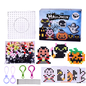 High Quality 10mm PE Plastic Perler <b>Fused</b> <b>Beads</b> Kit Christmas Educational Toy Encouraging Problem-Solving Skills for Educational - Product Image 6