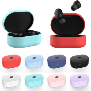 BOORUI-funda colorida de goma suave para auriculares, funda para redmi <span class=keywords><strong>airdots</strong></span> - Product Image 2