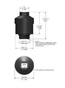 Sensor de Repuesto para Ventilador CareFusion Avea, Sipap, Flight Medical HT50, Taema Cesar PSR-11-917-M - Product Image 3