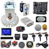 Vente directe usine : Machines de jeu d'arcade à monnayeur 24/30 pinces, Kit d'assemblage de grue à pinces à cadeaux avec pinces personnalisées 12V Anglais