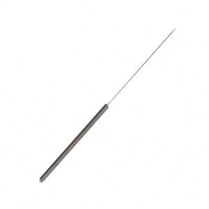 100 Buah Jarum Akupunktur Zhongyan Taihe Jarum Akupunktur, Gagang Baja Tahan Karat Steril Sekali Pakai dengan Tabung - Product Image 1