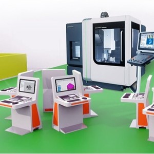 VR Standing CNC Simulator Metal Electric Powered <b>Physics</b> Education Equipment For 14 18 Year Old Students - Product Image 2