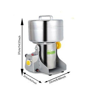 Moulin Électrique Domestique pour Grains Secs (Piment, Poivre <span class=keywords><strong>Noir</strong></span>, Riz, Blé, Maïs) et Épices/Aromatiques - Product Image 2