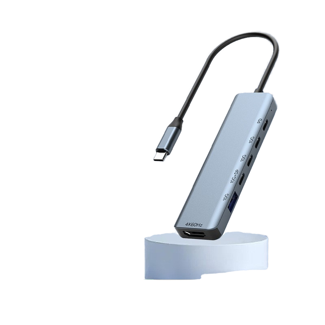 Type-C Docking Station USB 3.2 Hub Fully Functional Compatible with MacBook 10G Transmission 4K Screen Projection Stock Product