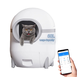Petdom Bac à litière intelligent pour chats, autonettoyant, facile à démonter et à assembler - Product Image 1
