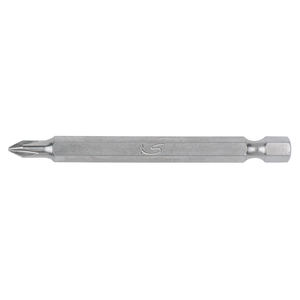 Paquet de 5 embouts de tournevis Torx Phillips de qualité professionnelle PH000 avec support OEM L.75mm-Poignées en acier et plastique de 1/4'' - Product Image 1
