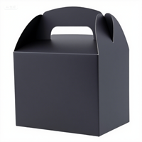 Boîtes en carton recyclé imprimées sur mesure dossiers en carton vernis UV pour divers aliments-Hamburgers Gâteaux Collations Bonbons Cadeaux
