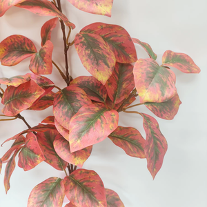 Feuillage artificiel en gros, feuilles d'automne, arbustes, verdure, buissons, mur de feuilles, décoration de fête à domicile, mariage, polyester - Product Image 4