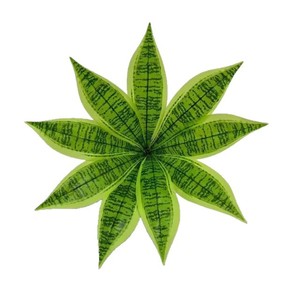 Planta Artificial de Serpiente Verde de 30cm-100cm, Ramo Decorativo para Interiores y Exteriores - Product Image 2