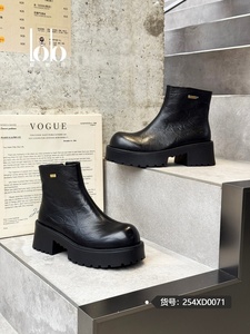 2025 נשים chelsechelsees חורף בצד נשיפה רוכסן עבה מעובה, נעלי עיצוב אופנה מערב - Product Image 3