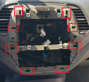 Marco DE REPRODUCTOR DE DVD Universal para <span class=keywords><strong>coche</strong></span> Android para 2024 <span class=keywords><strong>Renault</strong></span> <span class=keywords><strong>Captur</strong></span>, Panel de vídeo para <span class=keywords><strong>coche</strong></span>, MARCO DE REPRODUCTOR DE Radio estéreo para <span class=keywords><strong>coche</strong></span> - Product Image 2