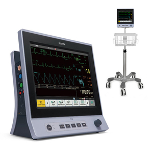 เครื่องตรวจวัดสัญญาณชีพผู้ป่วย Edan X Series รุ่นกะทัดรัด ดีไซน์บางเฉียบ พร้อมแบตเตอรี่ใช้งานได้นาน 8 ชั่วโมง สำหรับการเคลื่อนย้ายผู้ป่วยในโรงพยาบาล - Product Image 3