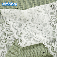Couverture en dentelle personnalisée Mimixiong, couverture tricotée au crochet unie, couverture pour bébé nouveau-né