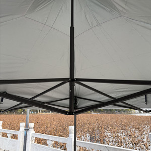 Tente pliante personnalisée 3x3 pour événements, auvent commercial avec drapeau national, idéale pour salons professionnels - Product Image 5