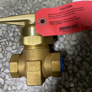 Suministro de fábrica: Válvula de cierre de gas industrial criogénico para automóviles serie REGO HP9560, de latón de alta calidad para oxígeno. - Product Image 4
